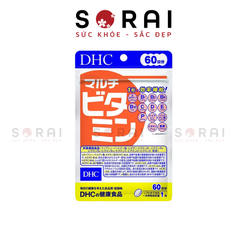 Viên uống DHC Multy Vitamin bổ sung Vitamin tổng hợp Nhật bản túi 60 viên 60 ngày
