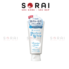 Sữa rửa mặt Senka dưỡng ẩm trắng da mẫu mới