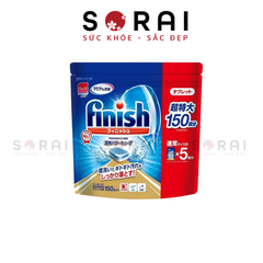 Viên rửa bát Muse Finish Nhật Bản 150 viên