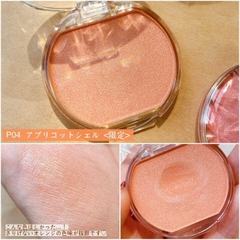 Phấn má Canmake Nhật Bản màu cam pha nhũ P04 Cream