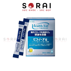Men vi sinh Health Aid Bifina S Nhật Bản hộp 30 gói