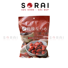 Táo đỏ sấy khô Kobe Busan Nhật bản túi 500gram