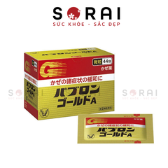 Bột điều trị cảm cúm Taisho Pabron Gold Nhật Bản hộp 44 gói