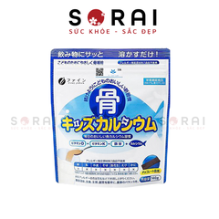 Bột cá tuyết bổ sung canxi cho trẻ em 140g Fine Japan