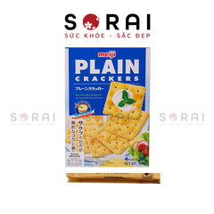 Bánh quy ăn kiêng Meiji Plain Cracker Nhật Bản 104g
