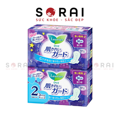 Set băng vệ sinh Laurier Nhật Bản ban đêm có cánh