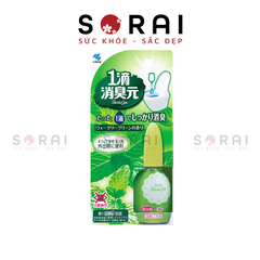 Nước nhỏ thơm bồn cầu Kobayashi Shoshugen 20ml (2 mùi hương) Trà xanh