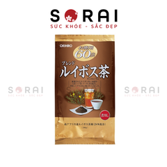 Hồng trà nam phi ORIHIRO Rooibos Nhật Bản túi 60 gói