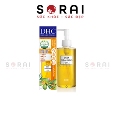 Dầu tẩy trang DHC Olive Deep Cleansing Oil Nhật bản làm sạch sâu chai 70ml