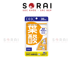 Viên uống bổ sung acid folic DHC Nhật Bản cho bà bầu 30 viên