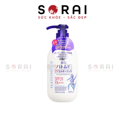 Sữa Dưỡng Thể Chống Nắng Hatomugi SPF31 PA+++ Nhật Bản 250ml