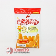 Bánh mỳ tươi ăn dặm Kanemasu Nhật Bản sữa ít béo cho bé từ 15 tháng tuổi