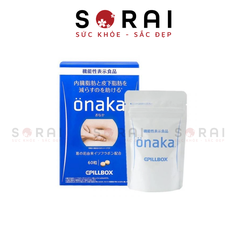 Viên uống giảm mỡ bụng Onaka Pillbox Nhật Bản 60 viên