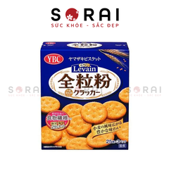 Bánh quy YBC ngũ cốc nguyên cám Nhật Bản 75P