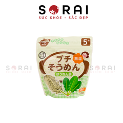 Mì Somen cắt vụn ăn dặm cho bé vị cải bó xôi gói 100g