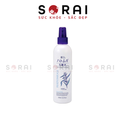 Nước hoa hồng Hatomugi dưỡng ẩm cho da 250ml dạng xịt