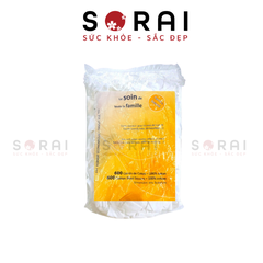 Bông tẩy trang Tetra Cotton Pháp mẫu mới 600 miếng 5x5 cm