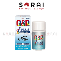 Viên uống bổ mắt, chống mỏi mắt Q&P Kowa Nhật Bản 270 viên