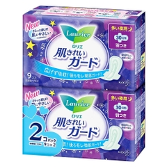 Set băng vệ sinh Laurier Nhật Bản ban đêm có cánh