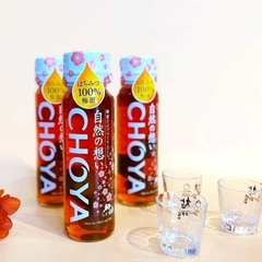 Rượu mơ choya hoa anh đào tía tô Nhật Bản 325ml