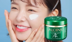 Kem lô hội Aloins Cream dưỡng ẩm da Nhật Bản 185gr