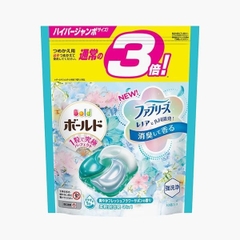 Viên giặt xả Bold P&G Nhật Bản 4in1 hương hoa thơm mát 33 viên
