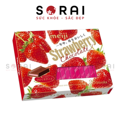 Socola Meiji Nhật Bản vị dâu hộp 26 cái