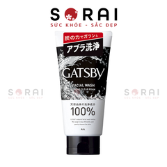 Sữa rửa mặt Gatsby cho da thường Nhật Bản 130gr
