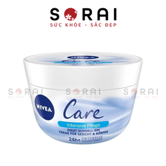 Kem dưỡng ẩm Nivea Care Intensive Pflege Đức, dưỡng ẩm da lâu dài 24h