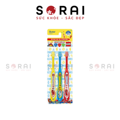 Set 3 bàn chải Skate xanh dương Nhật Bản