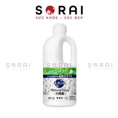 Nước rửa bát Kao hương tự nhiên kết hợp chế độ khử khuẩn Nhật Bản chai 1250ml