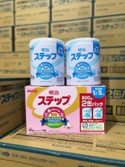 Sữa bột Meiji hộp 800gr Nhật Bản cho bé từ 1-3 tuổi (mẫu mới 2025)