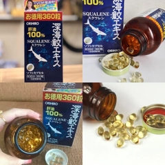 Dầu gan cá mập Orihiro bổ xương khớp, toàn thân 360 viên