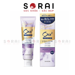 Kem đánh răng Ora2 Premium Nhật Bản trắng răng cao cấp bạc hà lãng mạn