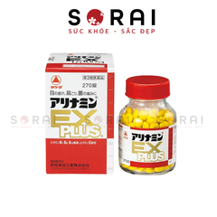 Viên uống Arinamin EX Plus chữa đau xương khớp, vai gáy, đau cơ, đau vai, đau dây thần kinh, tê bì chân tay, suy nhược thị lực