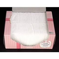 Bông tẩy trang Pure cotton Nhật Bản hộp 80 miếng