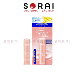 Son dưỡng môi Senka Nhật Bản hồng tự nhiên