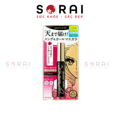 Mascara Kiss me dài mi (mẫu mới) Nhật Bản - Hồng-Dài, cong mi