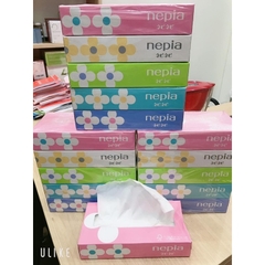 Giấy ăn khô Nepia Nhật Bản set 5 (hình hoa)