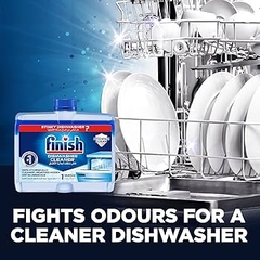 Nước vệ sinh máy rửa bát Finish 250ml