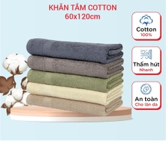 Khăn tắm Cotton Takababy 60-120cm