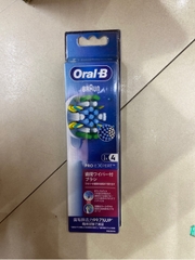 Set đầu thay bàn chải điện Oral B Nhật Bản 4 cái