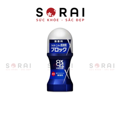 Lăn nách khử mùi Kao 8x4 Men Nhật Bản 60ml - Không mùi