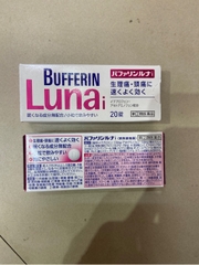 Viên uống giảm đau bụng kinh cho phụ nữ Bufferin Lunai Nhật Bản 20 viên