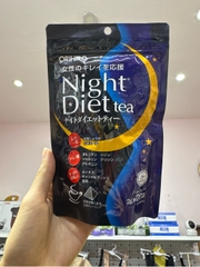 Trà giảm cân Orihiro Night Diet (2 loại) 20 gói