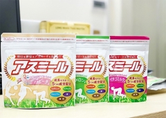 Sữa Asumiru tăng trưởng chiều cao Nhật Bản 180g vị đào