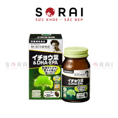 Bổ não bạch quả tiền đình Noguchi Nhật Bản hộp 60 viên