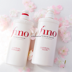 Dầu gội Fino Nhật Bản dưỡng ẩm suôn mượt 550ml/ chai