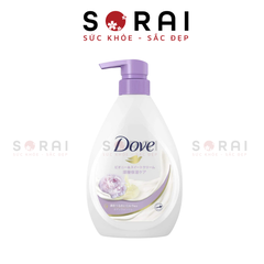 Sữa tắm Dove dưỡng ẩm cao cấp Lavender mẫu đơn Nhật Bản 500ml