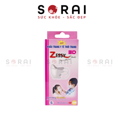 Khẩu trang Zessy y tế Nhật Bản size S2 6-18 tháng tuổi, 20 chiếc